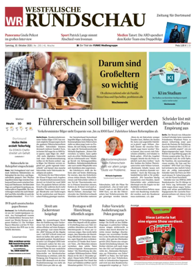 Cover of Westfalische Rundschau (Dortmund-Sud II)