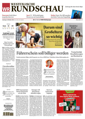 Cover of Westfalische Rundschau (Olpe)
