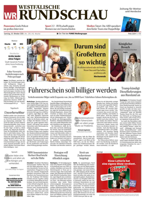 Cover of Westfalische Rundschau (Wetter)