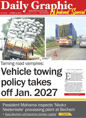 Cover of Daily Graphic