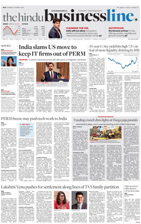 Cover of BusinessLine (Delhi)