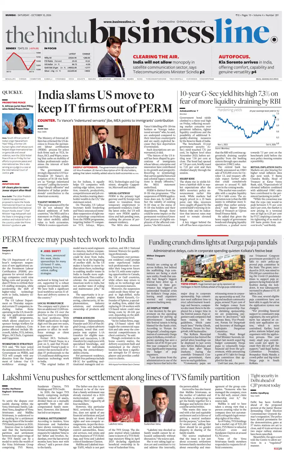 Cover of BusinessLine (Mumbai)