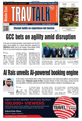 Cover of TravTalk - Middle East
