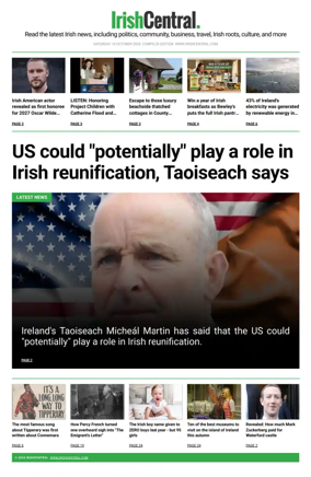 Cover of Irish Central