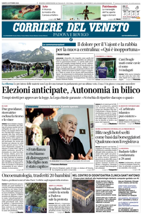 Cover of Corriere del Veneto (Padova e Rovigo)