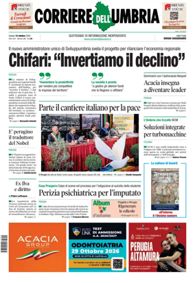 Cover of Corriere dell Umbria