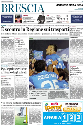 Cover of Corriere della Sera (Brescia)