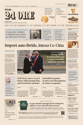 Cover of Il Sole 24 Ore