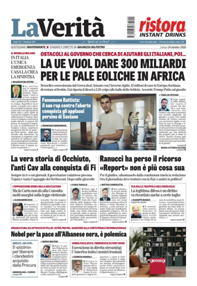 Cover of La Verita (Italia)