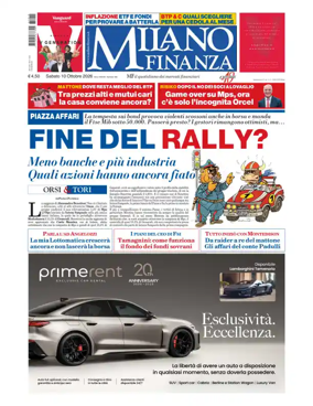 Cover of Milano Finanza