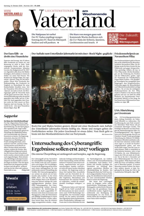 Cover of Liechtensteiner Vaterland