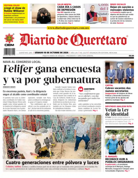 Cover of Diario de Queretaro