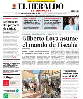 Cover of El Heraldo de Chihuahua