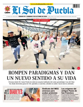 Cover of El Sol de Puebla