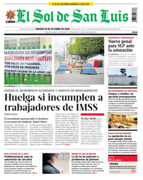 Cover of El Sol de San Luis Potosi