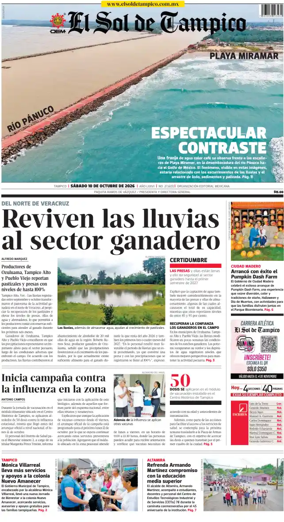 Cover of El Sol de Tampico