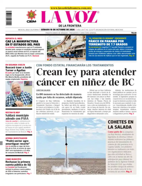 Cover of La Voz de la Frontera