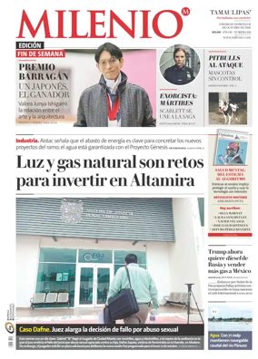 Cover of Milenio Tamaulipas