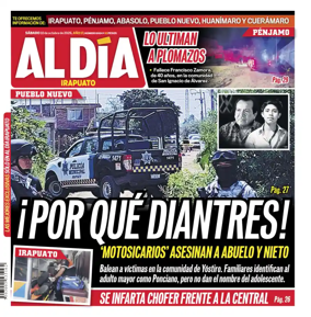 Cover of Periodico Al Dia (Irapuato)