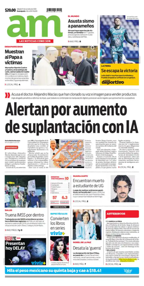 Cover of Periodico AM (Leon)