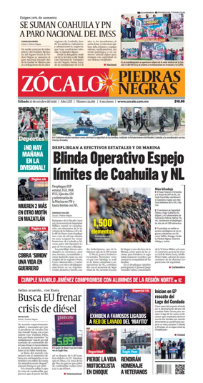 Cover of Zocalo Piedras Negras