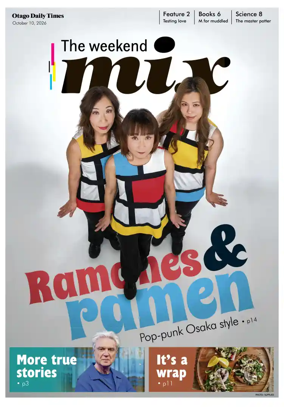 Cover of Otago Daily Times-The Weekend Mix
