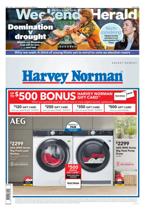 Cover of Weekend Herald