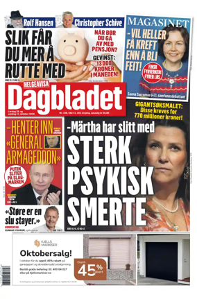 Cover of Dagbladet