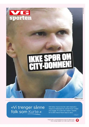 Cover of VG Sporten