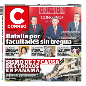 Cover of Diario Correo