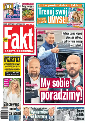Cover of Fakt Gazeta Codzienna (Saturday)