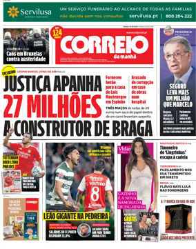 Cover of Correio da Manha Weekend
