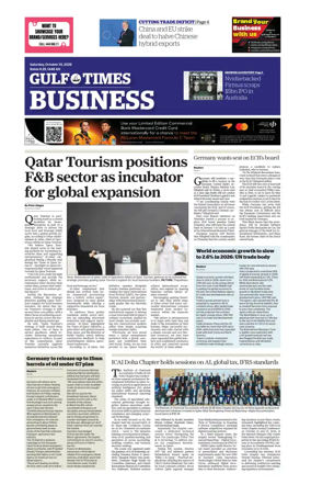 Cover of Gulf Times Business