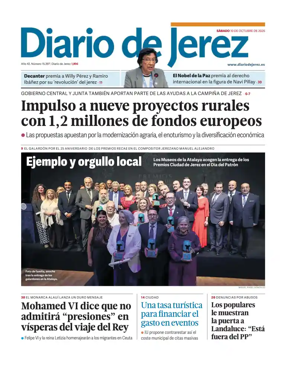 Cover of Diario de Jerez