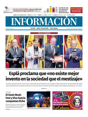 Cover of Diario Informacion (Elche y Vega Baja)