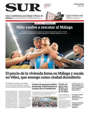 Cover of Diario Sur_Ultima