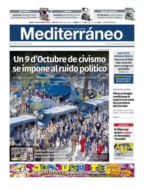 Cover of El Periodico Mediterraneo