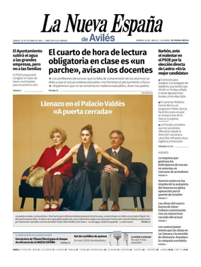 Cover of La Nueva Espana (Aviles)