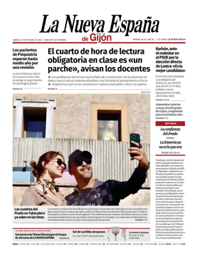 Cover of La Nueva Espana (Gijon)