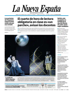 Cover of La Nueva Espana (Oviedo)