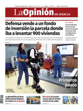 Cover of La Opinion de Murcia