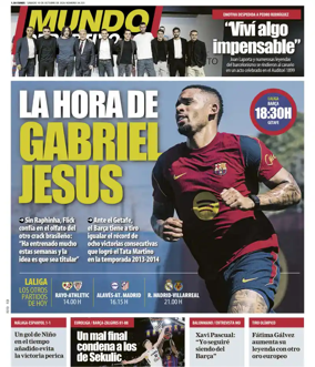 Cover of Mundo Deportivo (Barcelona)
