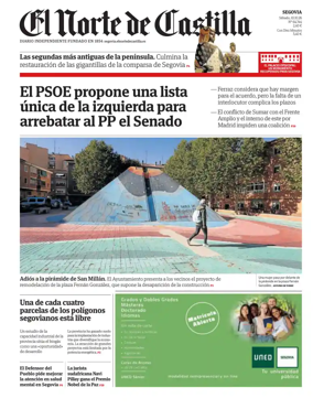 Cover of Norte de Castilla (Segovia)