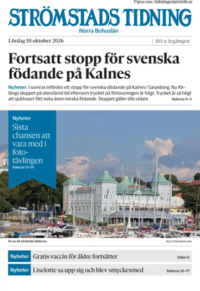 Cover of Stromstads Tidning