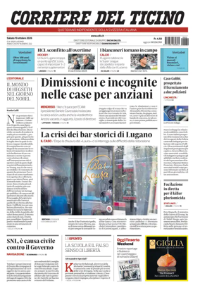 Cover of Corriere del Ticino