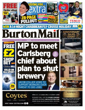 Cover of Burton Mail