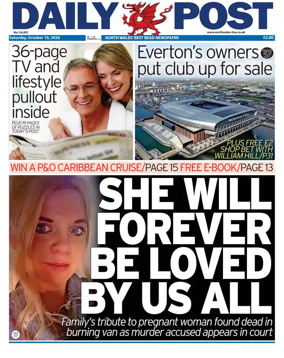 Cover of Daily Post (North Wales)