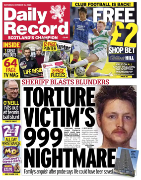 Cover of Daily Record