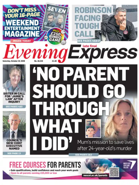 Cover of Evening Express
