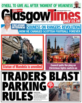 Cover of Glasgow Times
